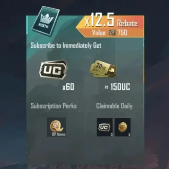 PUBG Prime (1 Month)