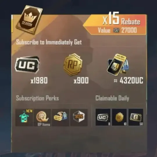 PUBG Prime Plus (3 Month)