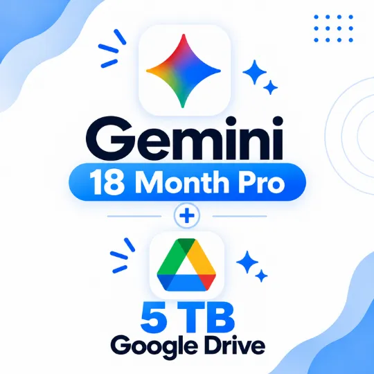 Gemini Pro month & Google Drive TB